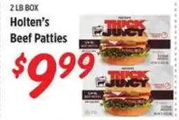 Rouses Holten's Beef Patties offer