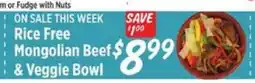 Rouses Rice Free Mongolian Beef & Veggie Bowl offer
