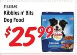 Rouses Kibbles'n Bits Dog Food offer