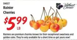 Rouses Rainier Cherries offer