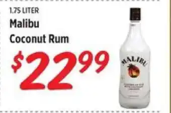 Rouses Malibu Coconut Rum offer