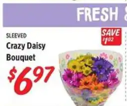 Rouses Crazy Daisy Bouquet offer