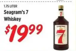 Rouses Seagram's 7 Whiskey offer