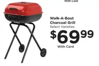 Pick'n Save Walk-A-Bout Charcoal Grill offer