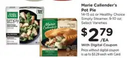 Pick'n Save Marie Callender's Pot Pie offer