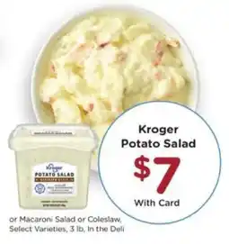Pick'n Save Kroger Potato Salad offer