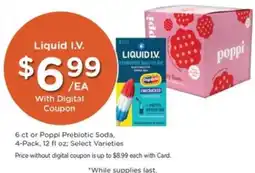 Pick'n Save Liquid I. V offer