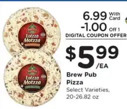 Pick'n Save Brew Pub Pizza offer