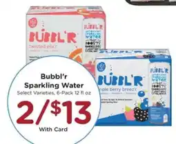 Pick'n Save Bubbl'r sparkling water offer