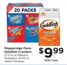 Pick'n Save Pepperidge Farm Goldfish Crackers offer