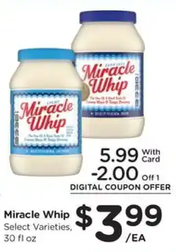 Pick'n Save Miracle Whip offer