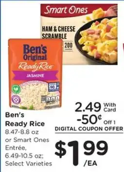 Pick'n Save Ben's Ready Rice offer