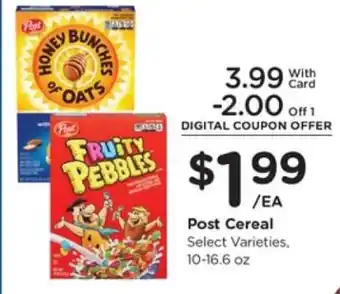 Pick'n Save Post Cereal offer
