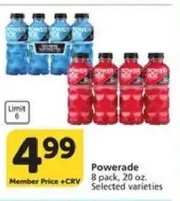 Albertsons Powerade offer
