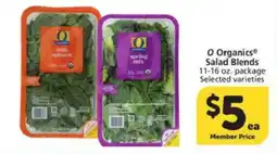 Albertsons O Organics Salad Blends offer