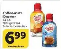 Albertsons Coffee mate Creamer offer