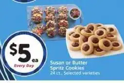 Albertsons Susan or Butter Spritz Cookies offer