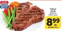 Albertsons T-Bone Steak offer