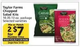 Albertsons Taylor Farms Chopped Salad Kits offer
