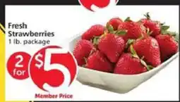 Albertsons Fresh Strawberries offer