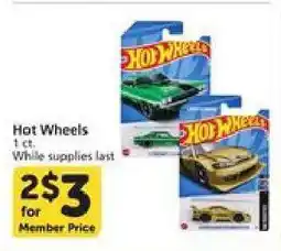 Albertsons Hot Wheels offer