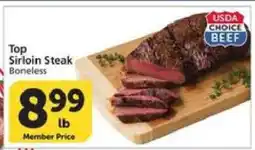 Albertsons Top Sirloin Steak offer