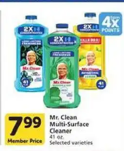 Albertsons Mr. Clean Multi-Surface Cleaner offer