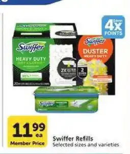 Albertsons Swiffer Refills offer