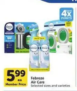Albertsons Febreze Air Care offer