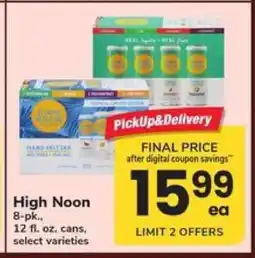 Safeway HIGH NOON offer