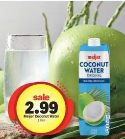 Meijer Meijer Coconut Water offer