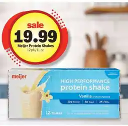 Meijer Meijer Protein Shakes offer