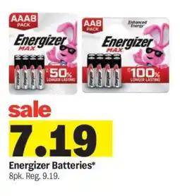 Meijer Energizer Batteries offer