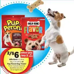 Meijer Milk-Bone or Pup-Peroni Dog Treats offer