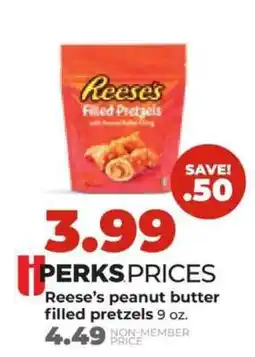 Hy-Vee Reese’s Peanut Butter Filled Pretzels offer