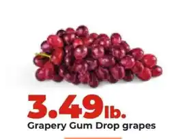 Hy-Vee Grapery Gum Drop grapes offer