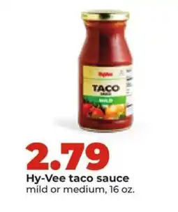 Hy-Vee Hy-Vee taco sauce offer