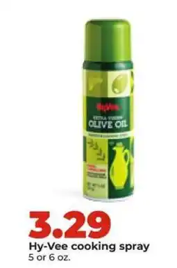 Hy-Vee Hy-Vee cooking spray offer