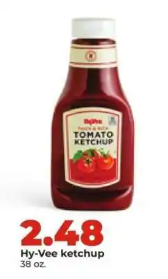 Hy-Vee Hy-Vee ketchup offer