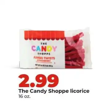 Hy-Vee The Candy Shoppe licorice offer