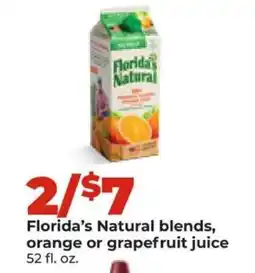 Hy-Vee Florida’s Natural blends offer