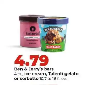 Hy-Vee Ben & Jerry’s bars offer