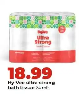 Hy-Vee Hy-Vee ultra strong bath tissue offer