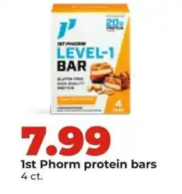 Hy-Vee 1st Phorm protein bars offer