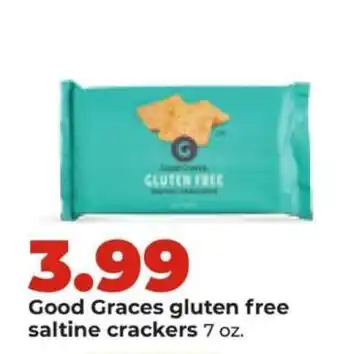 Hy-Vee Good Graces gluten free saltine crackers offer