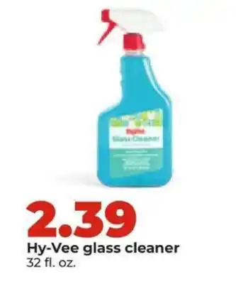 Hy-Vee Hy-Vee glass cleaner offer