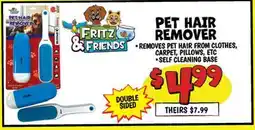 Ollie's FRITZ & FRIENDS PET HAIR REMOVER offer