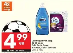 Albertsons Dawn Liquid Dish Soap offer