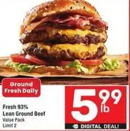 Albertsons Fresh 93% Lean Ground Beef offer