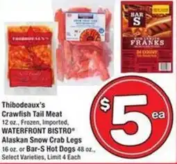 Albertsons Thibodeaux's Crawfish Tail Meat offer